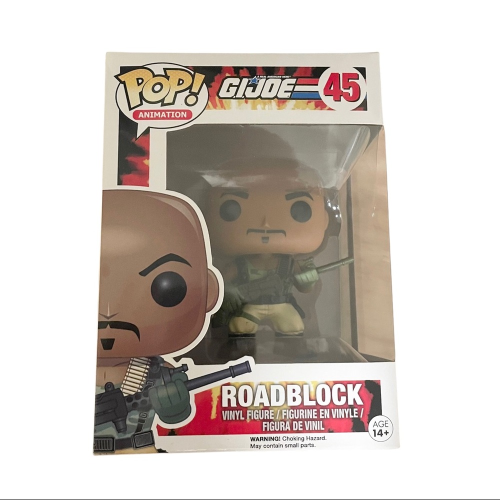 Funko POP TV: G.I. Joe - Roadblock Action Figure